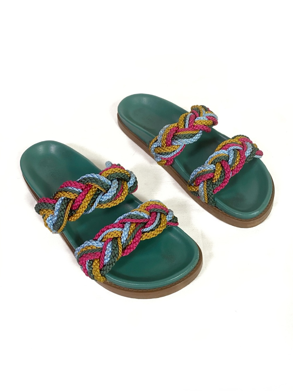 Sezane Andie Braided Sandals